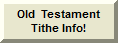 Old Testament Tithe Information!